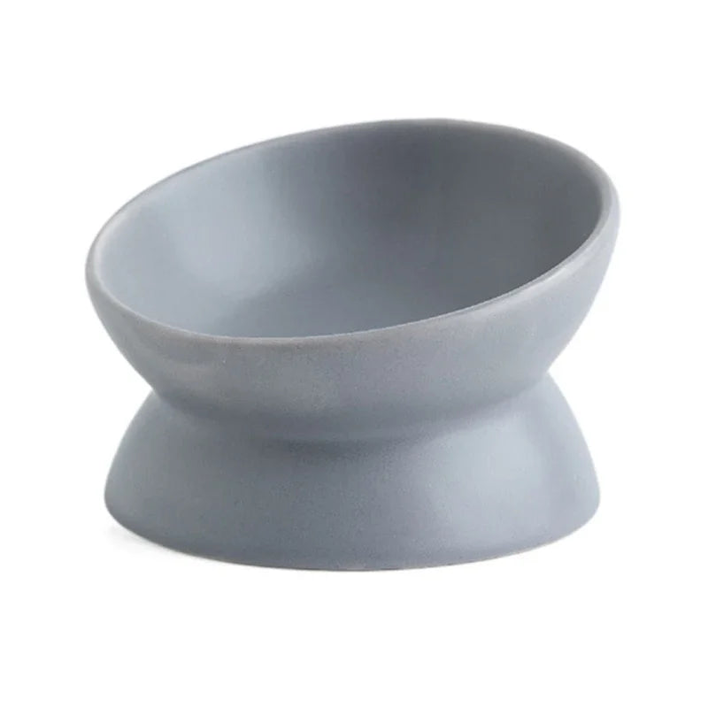 Modèle céramique gris ardoise à ouverture inclinée, vue trois quarts sur fond blanc
