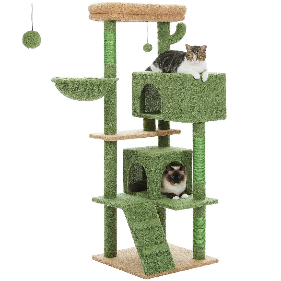 Arbre à chat 106 cm avec échelle et niches