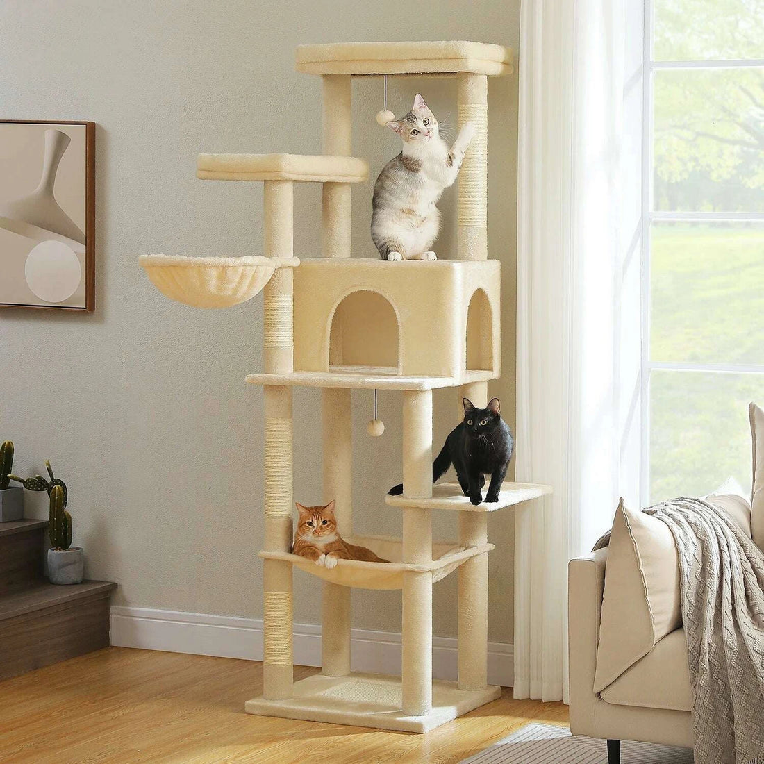 Arbre à chat original au design unique