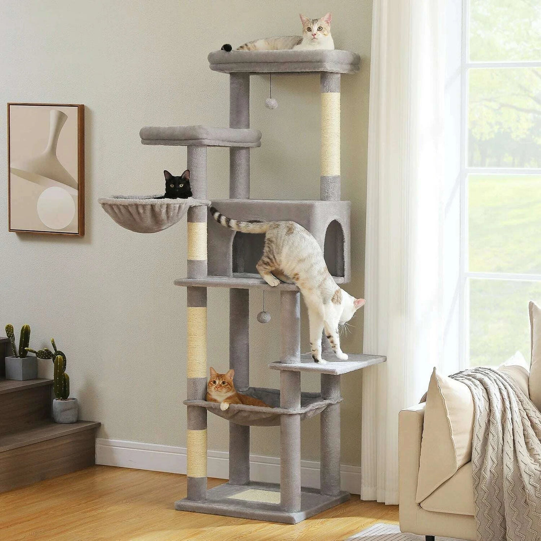 Arbre à chat original au design unique