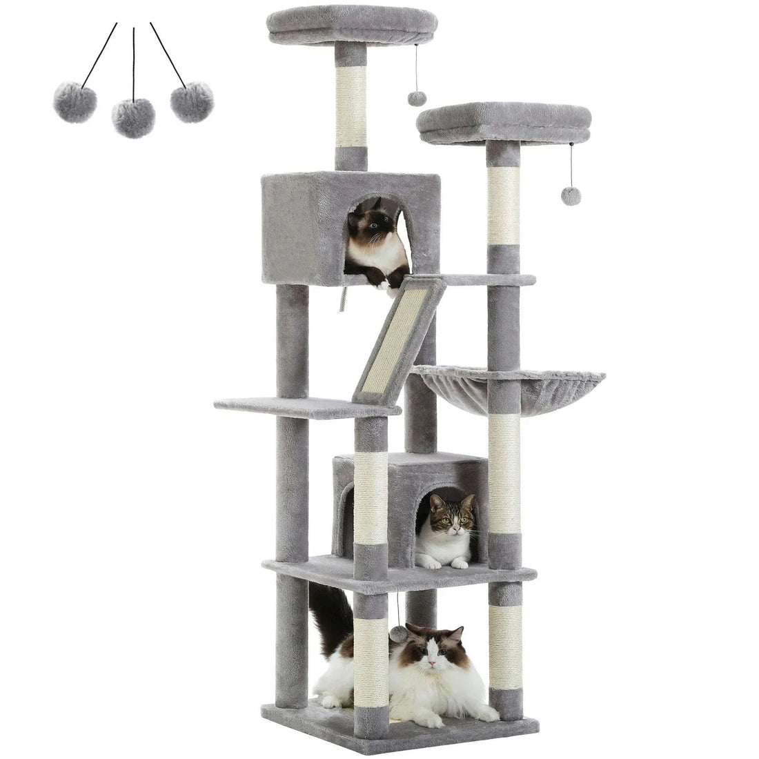 Arbre à chat grande plateforme