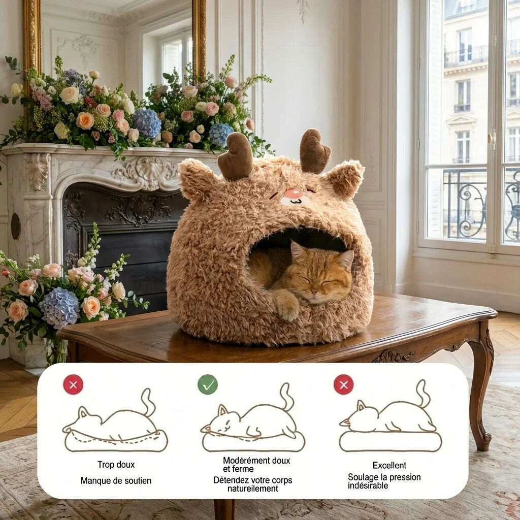 Maison pour chat intérieur