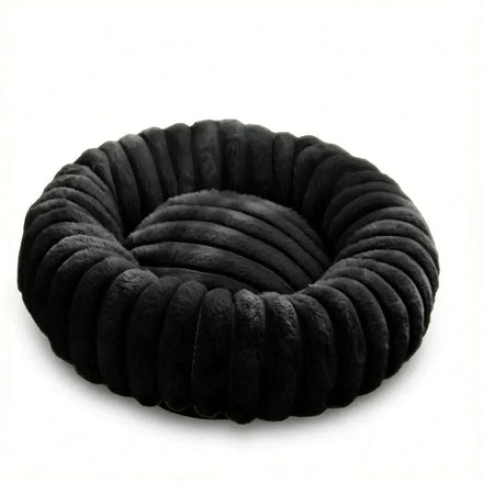 Panier à chat rond noir