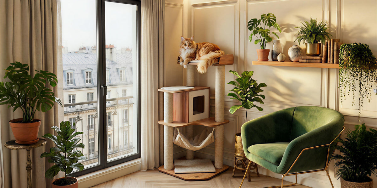 Small Cat Tree: Making the Most of a Small Apartment