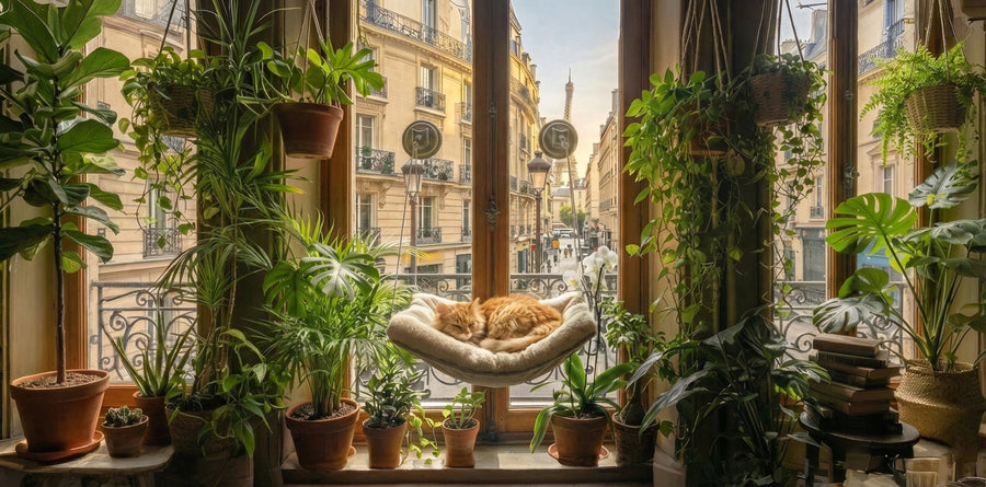 Installer un hamac de fenêtre pour chat en 5 étapes