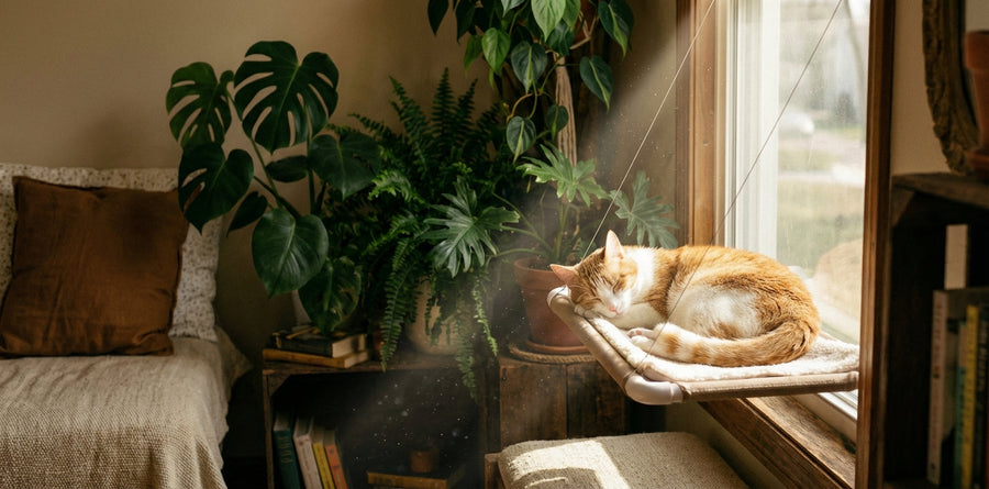 Est-ce que mon chat va utiliser un hamac de fenêtre ?