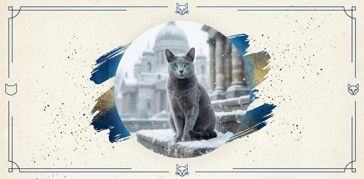 Quelle est l'origine du chat bleu russe ?