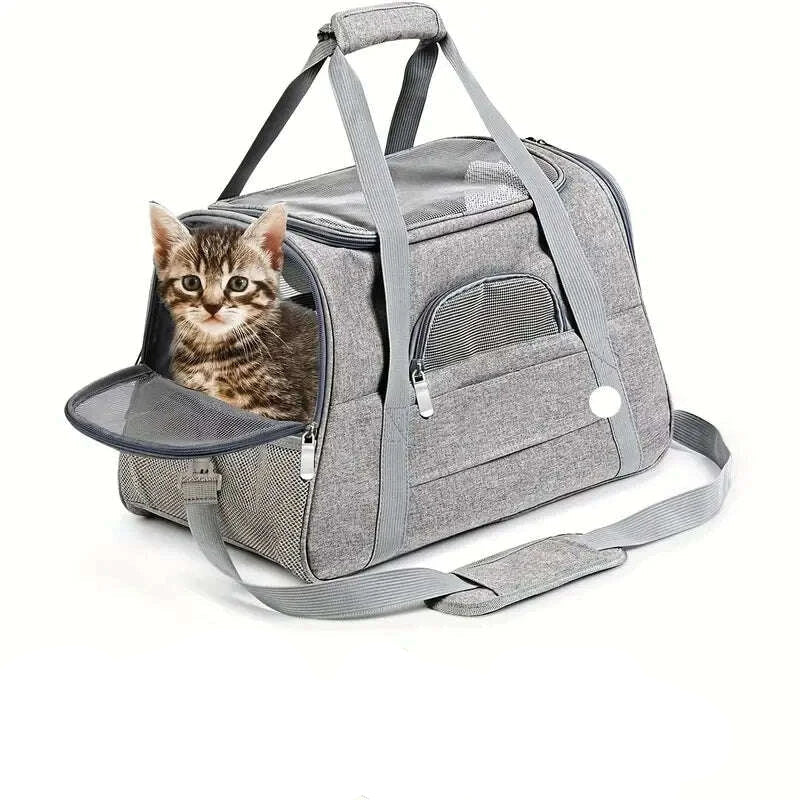 Grand panier de transport pour chat