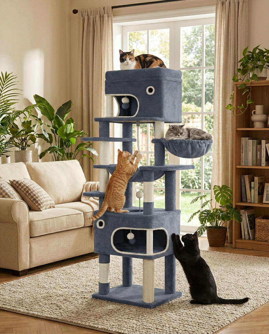 Grand arbre à chat, vue d'ensemble