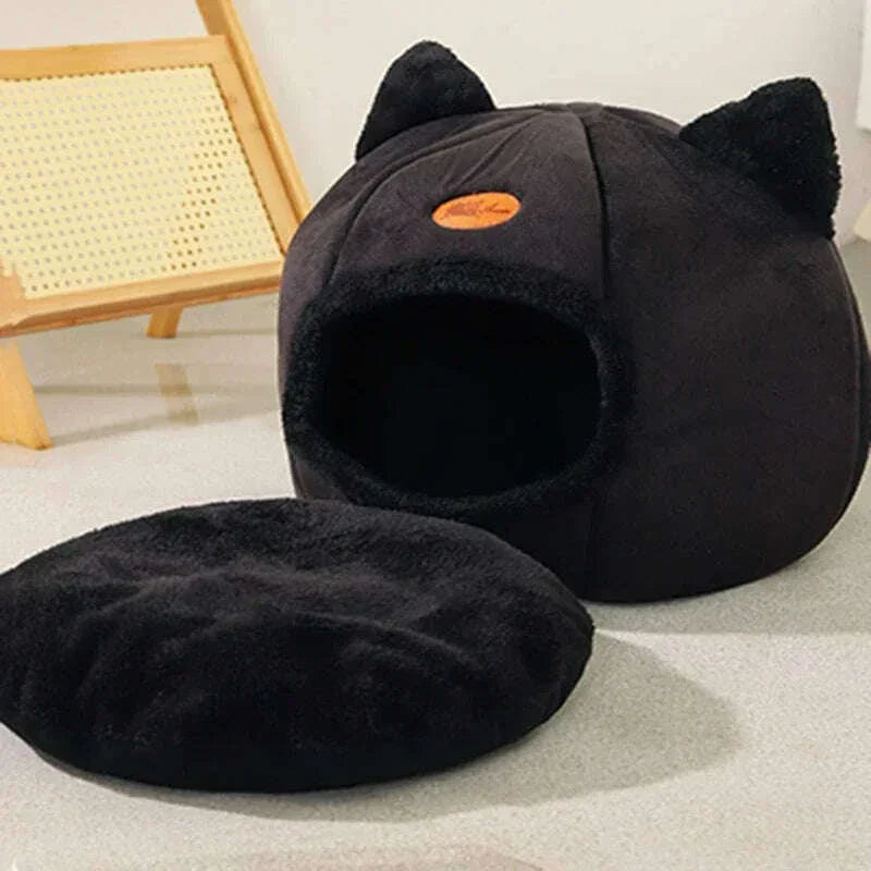 Igloo pour chat, détail