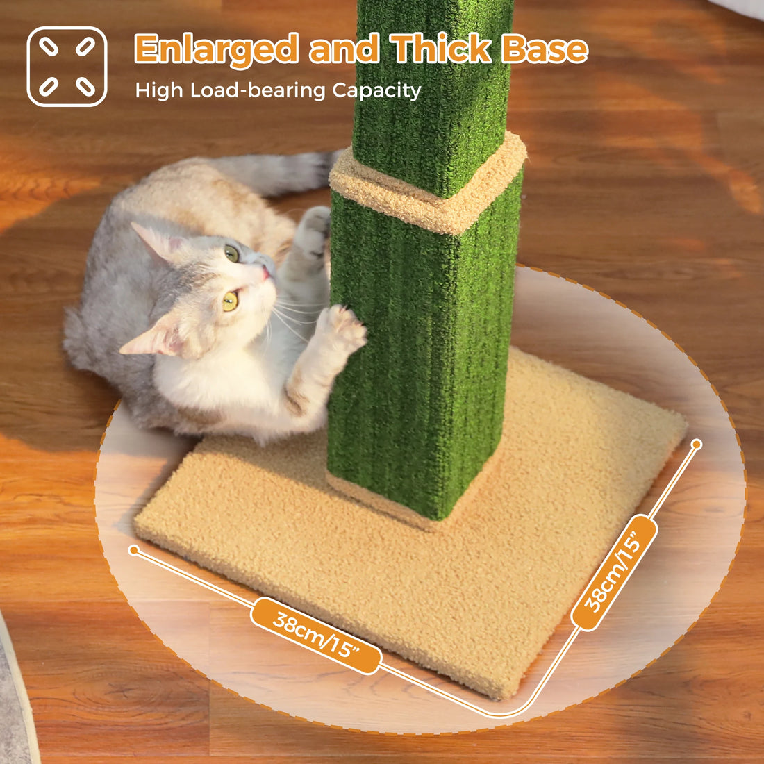 Tall Woven Sisal Cat Scratching Post