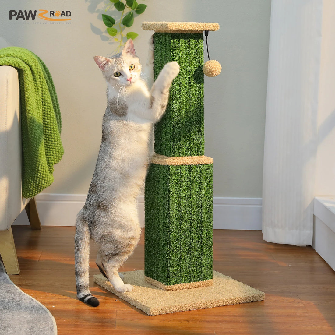 Tall Woven Sisal Cat Scratching Post
