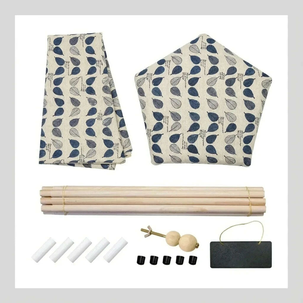 Cabane pour chat intérieur, détail du tissu