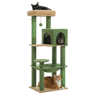 Arbre à chat design cactus