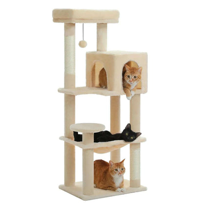 Arbre à chat en bois design