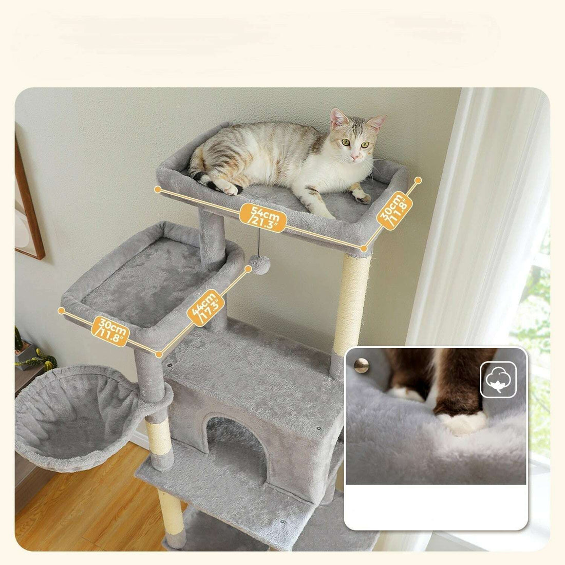 Arbre à chat original au design unique