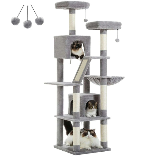 Arbre à chat grande plateforme