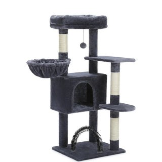 Arbre à chat niche arche avec hamac