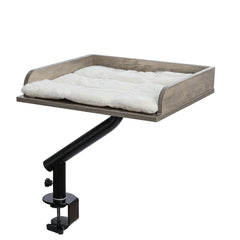 Plateau de bureau pour chat rotatif 360°