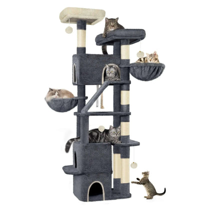 Arbre à chat XXL pour Maine Coon avec hamacs
