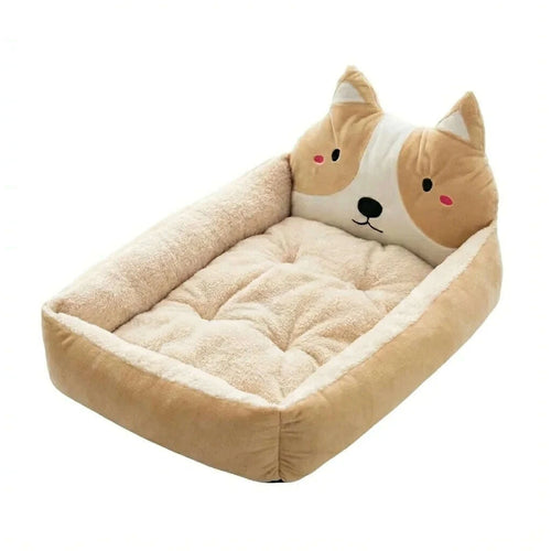 Grand panier pour chat spacieux et douillet