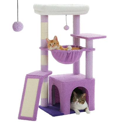 Petit arbre à chat avec hamac